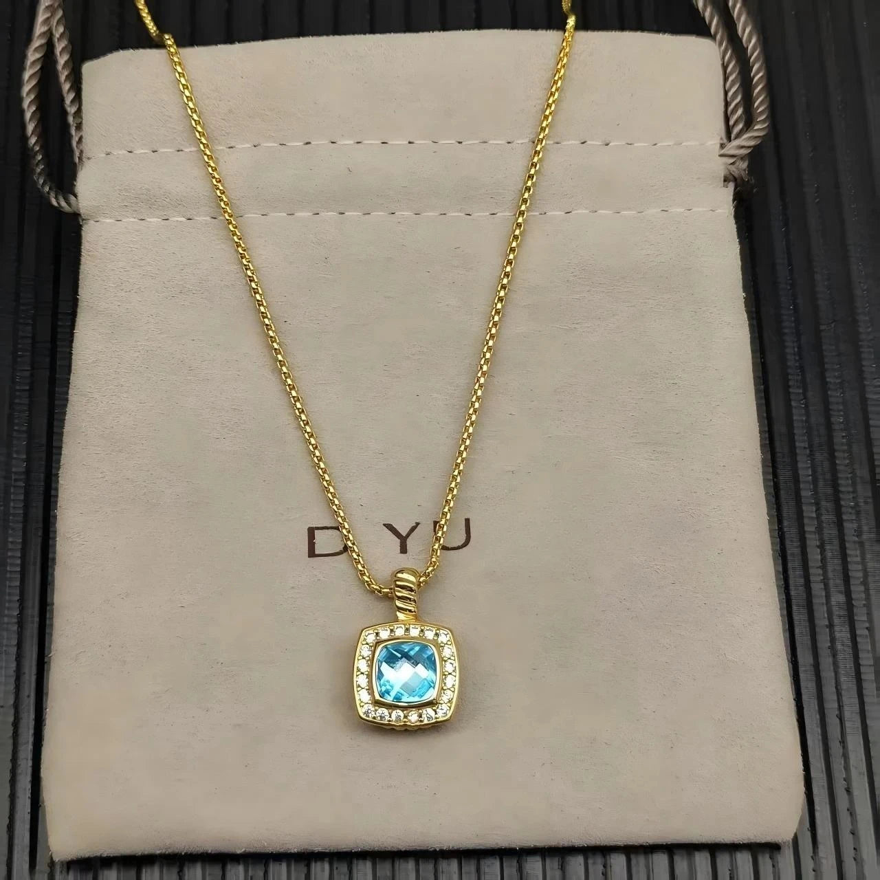 Versatile Zircon Pendant Necklace For Men And Women