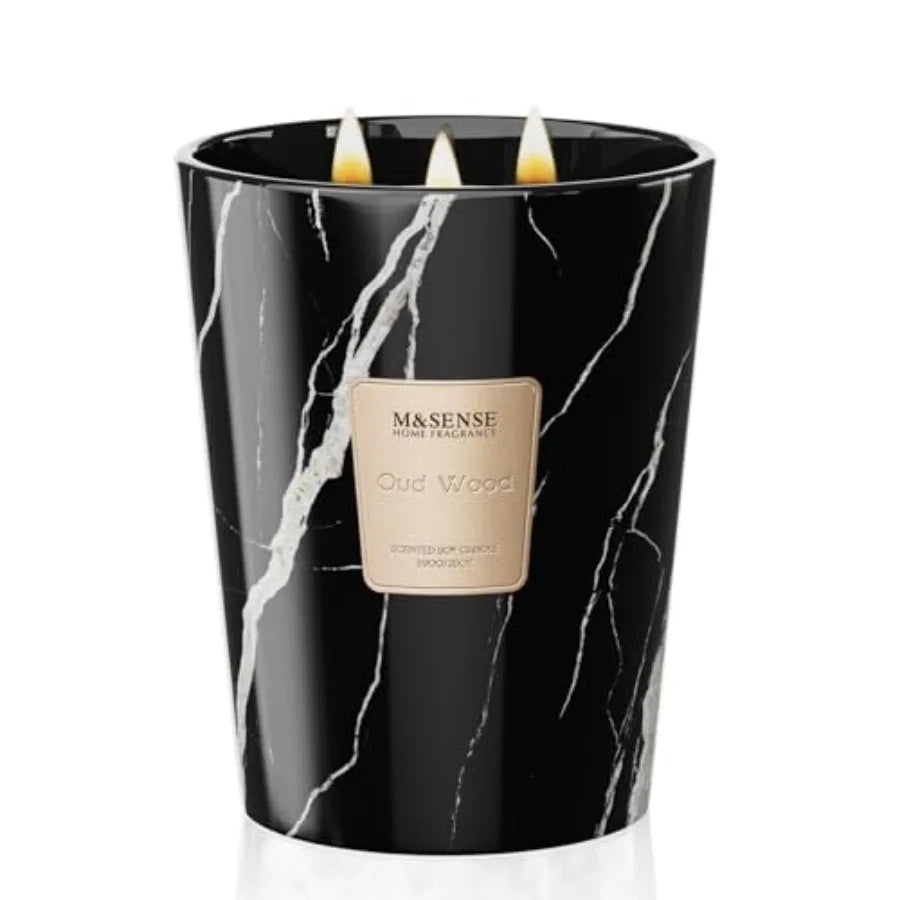 Extra Large Candle 150H Scented 3-Wick Highly Scented Jar Candles XL Candle for Home Decor Long Lasting Aromatherapy Candle for
