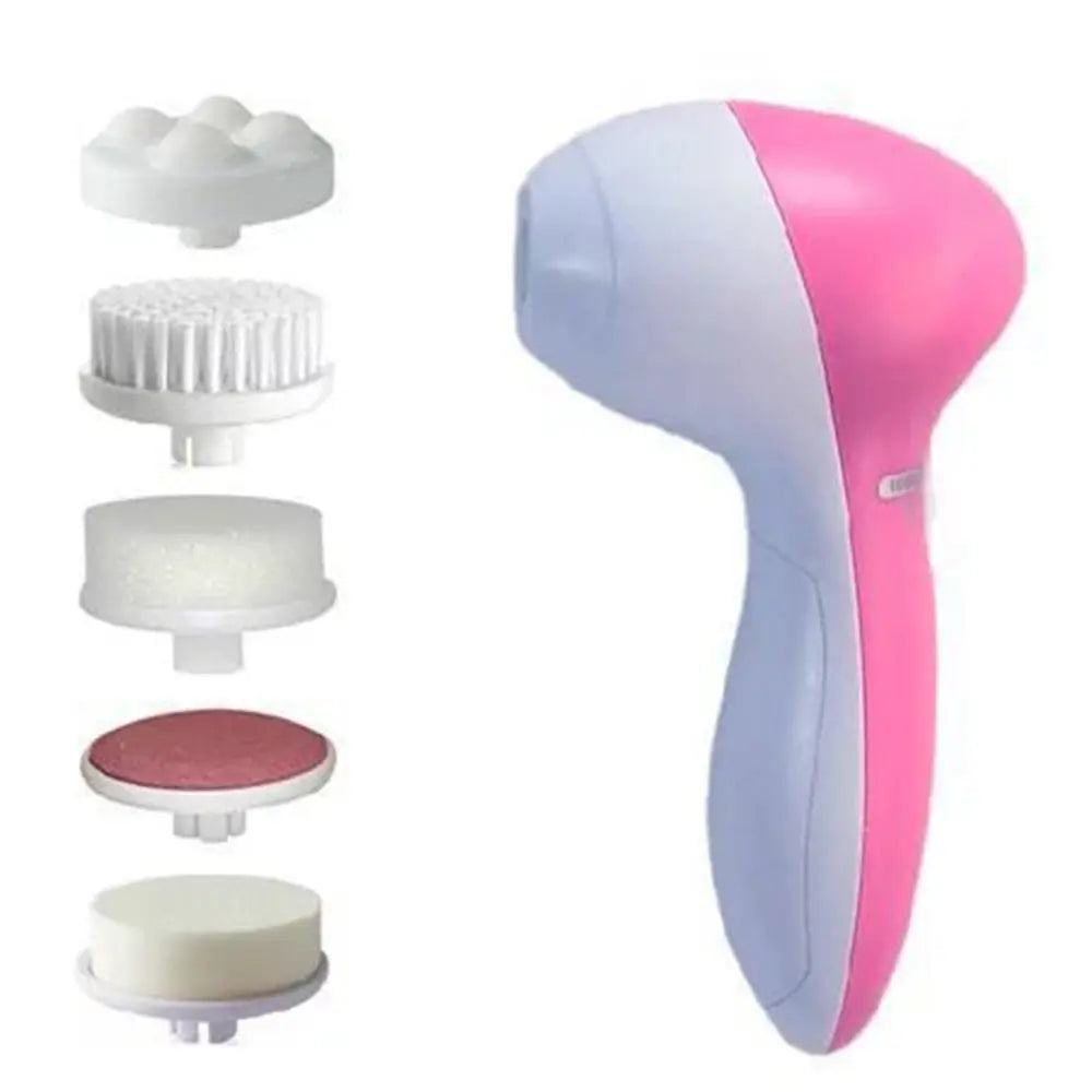 Electric Facial Cleaner Five In One Cleansing Brush Skin Care