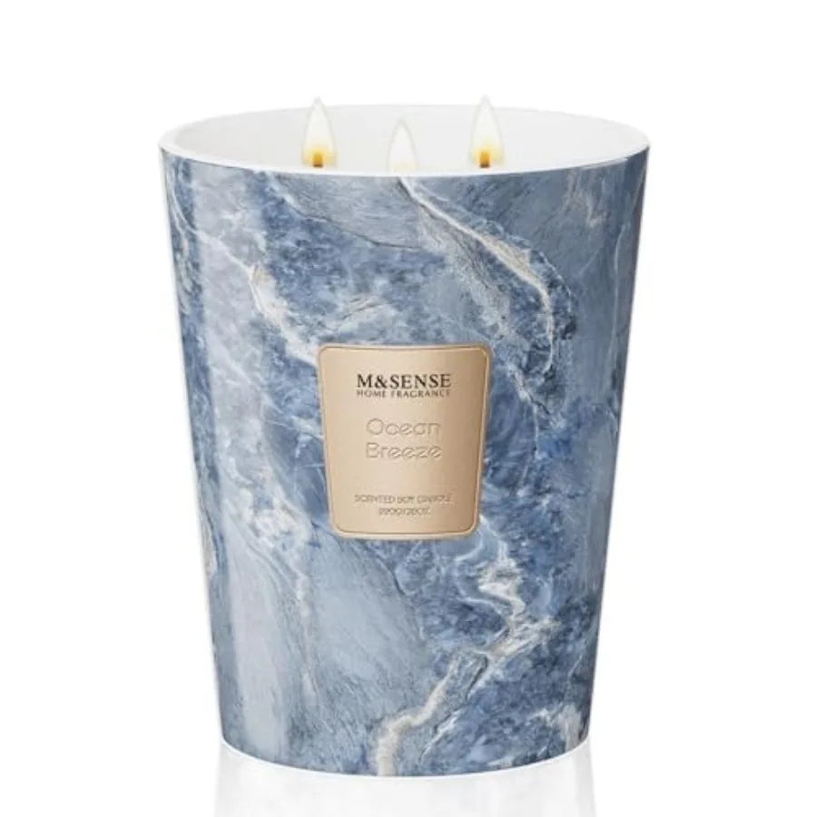 Extra Large Candle 150H Scented 3-Wick Highly Scented Jar Candles XL Candle for Home Decor Long Lasting Aromatherapy Candle for