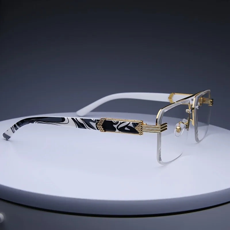 Rimless Sunglasses Frameless Classic Square Unisex UV Protection