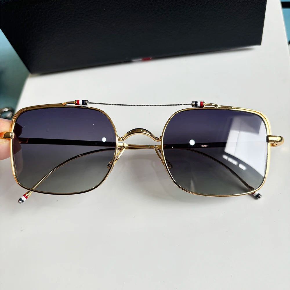 So Smooth Wind Retro Pilot Polarized Sunglasses TBX909