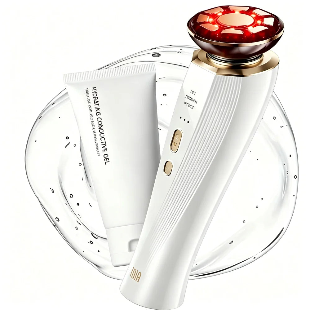 3 In 1 Light Therapy Facial Device V Shaped Massager