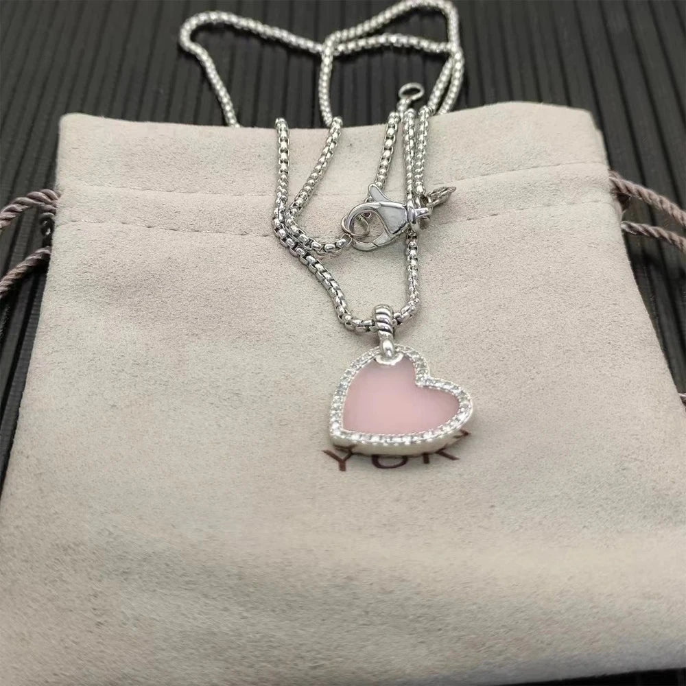 Versatile Zircon Pendant Necklace For Men And Women