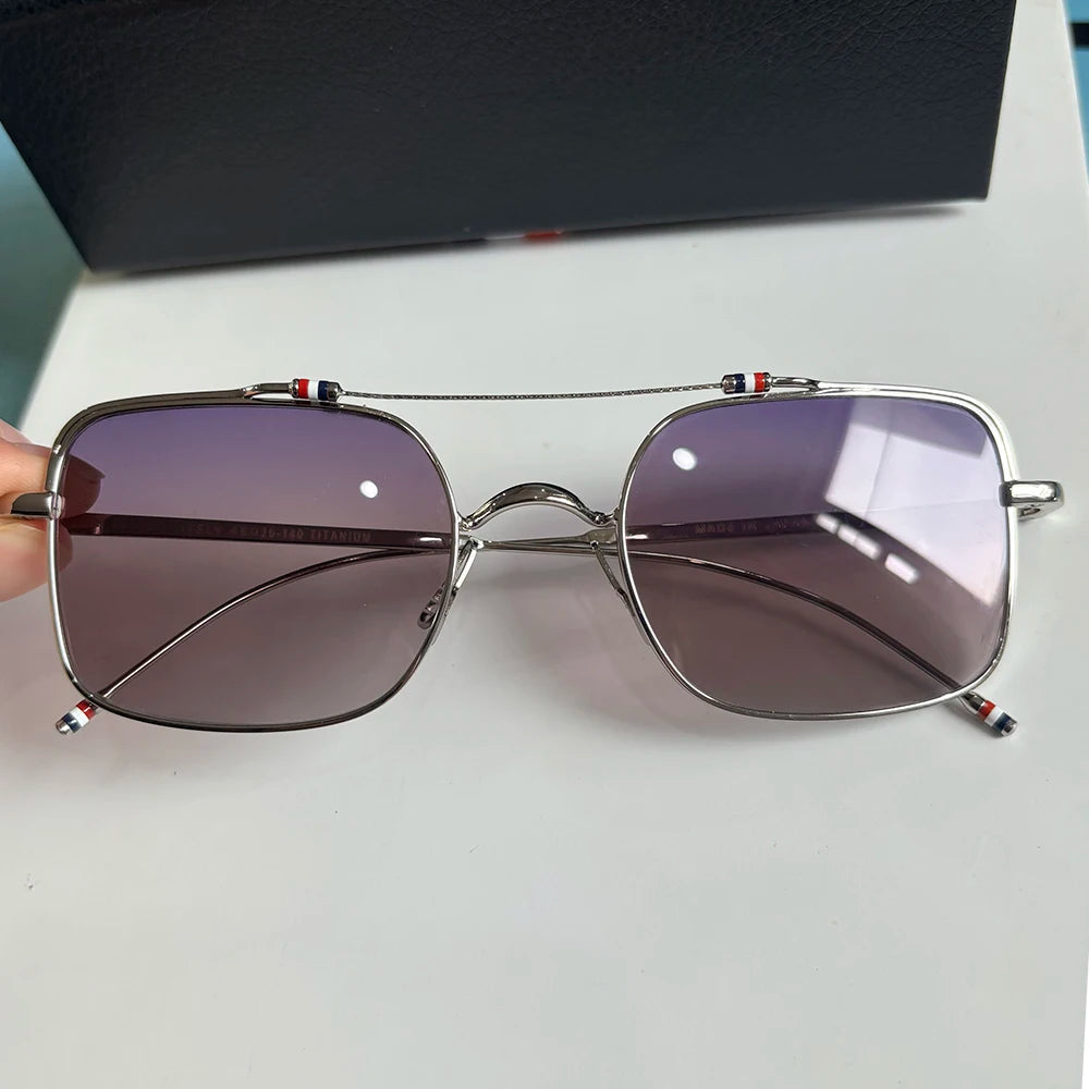 So Smooth Wind Retro Pilot Polarized Sunglasses TBX909