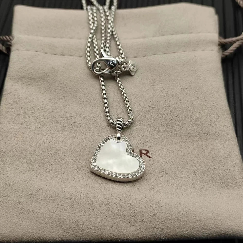 Versatile Zircon Pendant Necklace For Men And Women